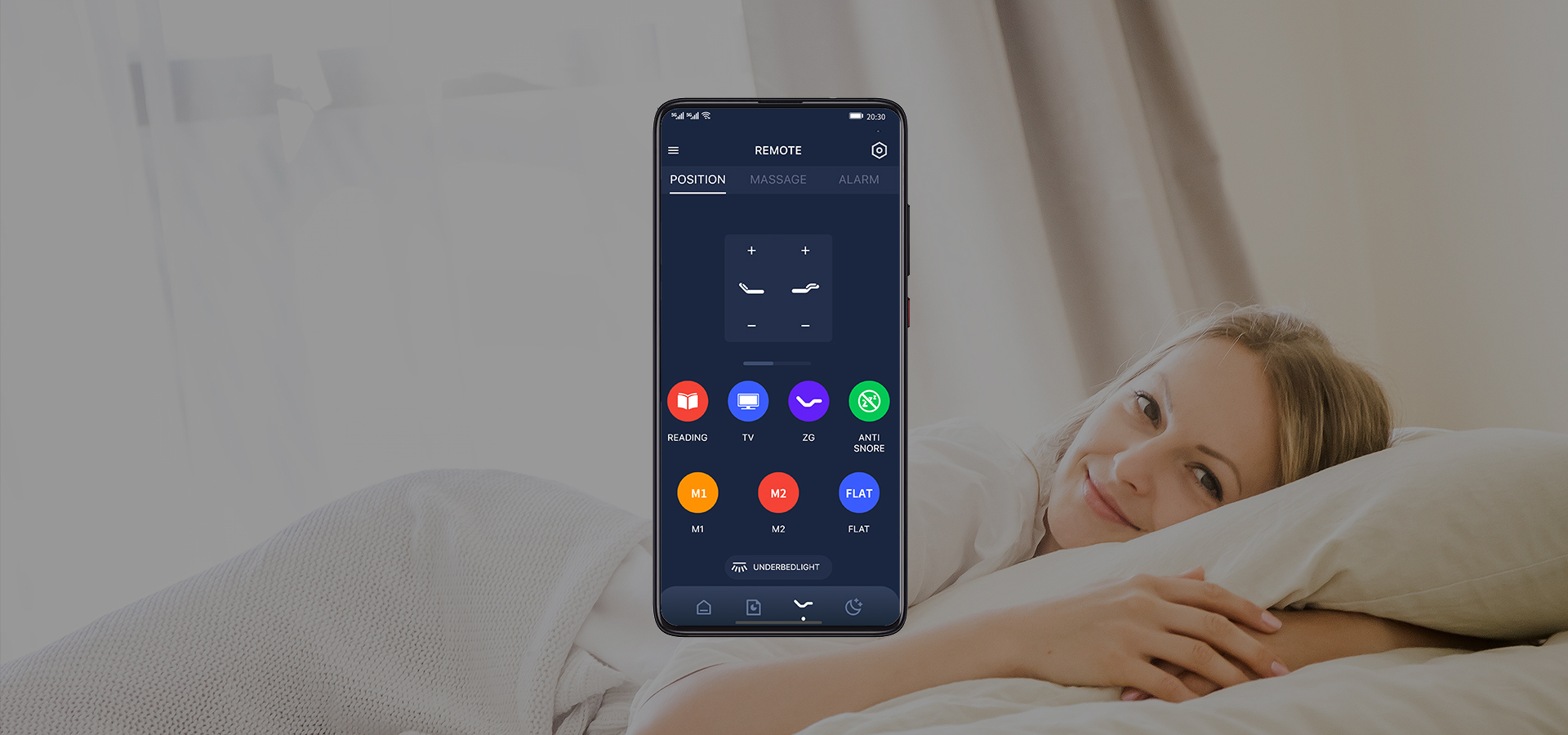 App/Miniprogram<br>replaces physical remotes